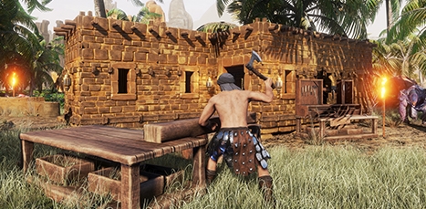 Conan exiles thrall outfitters bench что это